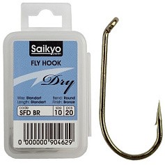 Крючок Одинарный Saikyo KH-71451 Dry Fly №12 20 шт BR   71451SFDBR12-20 — цена и наличие в каталоге
