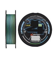 Плетеный шнур YGK X-Braid Upgrade X4 180 м  PE # 0,6 3 Color 0,128 мм — варианты, разновидности модели