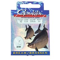 Поводок Gamakatsu Booklet BR. Feeder 1810B 100 см  0,14 мм  10 шт №12  140148-012-014 — варианты, разновидности модели