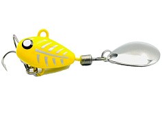 Тейл-спиннер UF Studio Hurricane 28 28 гр 70 мм Yellow Ghost   H28Yghost — цена и наличие в каталоге