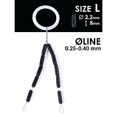 Стопор Salmo Rubber Cylinder Stops №L 10 шт    S902-003L — цена и наличие в каталоге
