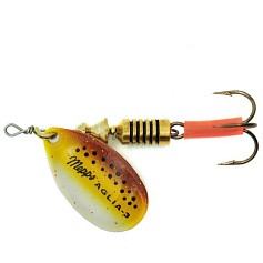 Вращающаяся Блесна Mepps Aglia Fluo №3 6,5 гр Brown   af-3-b — цена и наличие в каталоге