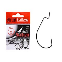 Крючок Офсетный Saikyo BS-2315 №2 10 шт BN   BS-2315BN2-10 — цена и наличие в каталоге