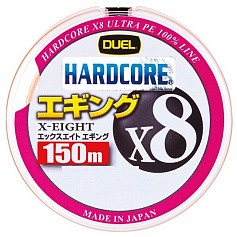Плетеный шнур Duel PE Hardcore X8 150 м  PE # 0,6 3Color 0,132 мм   H3303 — цена и наличие в каталоге