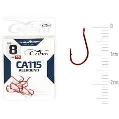 Крючок Одинарный Cobra Allround Capital CA115 №8 10 шт    CA115-008 — цена и наличие в каталоге