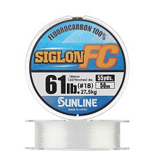 Флюорокарбон Sunline Siglon FC 2020 50 м 0,7 мм Clear PE #18 — цена и наличие в каталоге