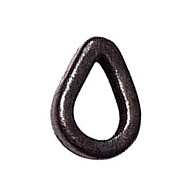 Кольцо Цельное Kosadaka Tear Rig Ring  №4.5 4,5 мм 10 шт Черный   4519B-4.5 — варианты, разновидности модели