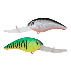 Воблер Strike Pro Crankee Runner 80 GC01FS/A70-713S Double Black Silver OB/Mat Tiger 27,5 гр   EG-042F#GC01FS/A70-713S — цена и наличие в каталоге