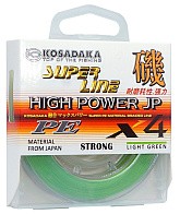Плетеный шнур Kosadaka Super Line PE X4 High-Power JP 150 м  PE # 0,6 Light Green 0,12 мм   BSLX4JP-150-LG-012 — варианты, разновидности модели