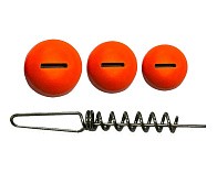 Груз Strike Pro Для быстрой подгрузки силикона 14 гр 3 шт Оранжевый 6, 10, 14 гр — варианты, разновидности модели