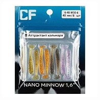 Силиконовая приманка CF Company Nano Minnow 1.6 40 мм 8 шт M50   6-40-M50-6 — варианты, разновидности модели