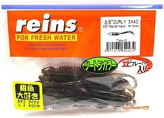Силиконовая приманка Reins Curly Shad 3.5 90 мм 11 шт 461-Watermelon Whiskey   ST3.5-461 — цена и наличие в каталоге