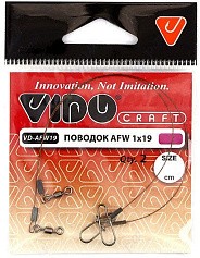 Поводок Vido Craft AFW 30 см 12 кг  0,3 мм  2 шт   VD-AFW19-030-12-30 — цена и наличие в каталоге