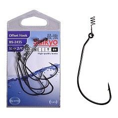 Крючок Офсетный Saikyo BS-2435 №2/0 5 шт BN   BS-2435BN2/0-5 — цена и наличие в каталоге