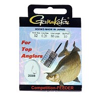 Поводок Gamakatsu Booklet Feeder STR 2030B 80 см  0,2 мм  10 шт №12  180023-012-020 — варианты, разновидности модели