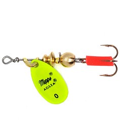 Вращающаяся Блесна Mepps Aglia Fluo №0 2,5 гр Chartreuse   af-0-ch — цена и наличие в каталоге