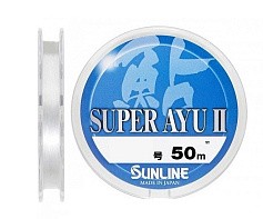 Леска монофильная Sunline Super AYU II 50 м 0,069 мм  PE# 0.175 — цена и наличие в каталоге