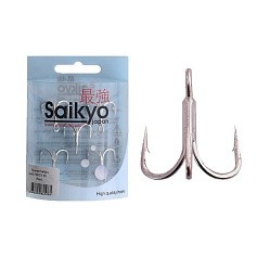 Крючок Тройной Saikyo 7056 3X №2 5 шт TN   SORCT7056-2TN5 — цена и наличие в каталоге