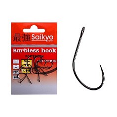Крючок Одинарный Saikyo KH-10096 Barbless №6 10 шт BN   KH-10096BN6-10 — цена и наличие в каталоге