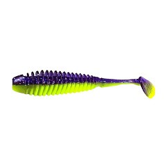 Силиконовая приманка Fishing Style Morder 3.7 94 мм 6 шт 036 Violet Lime   M3.7#036 — цена и наличие в каталоге