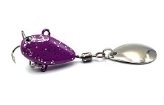 Тейл-спиннер UF Studio Hurricane 18 18 гр 65 мм Violet Glitter   H18Vg — цена и наличие в каталоге