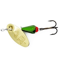 Вращающаяся Блесна Mepps XD Platinum №3 7 гр OR/Vert   xdp-3-o-vt — цена и наличие в каталоге