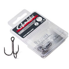 Крючок Тройной Gamakatsu Treble 18 Short Shank Black №4 6 шт    149382-004 — цена и наличие в каталоге