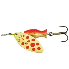 Вращающаяся Блесна Mepps Aglia Long Heavy №1 8 гр Gold/Gold Rouge   alh-1-o-o-r — цена и наличие в каталоге