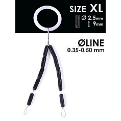 Стопор Salmo Rubber Cylinder Stops №XL 10 шт    S902-004XL — цена и наличие в каталоге