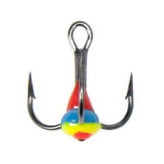 Крючок Тройной Lucky John С каплей №10 1 шт 14   LJ99100-14 — цена и наличие в каталоге