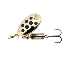 Вращающаяся Блесна Abu Garcia Fast Attack 4 №4 7 гр Gold/Black Dot LF  1549862 — цена и наличие в каталоге