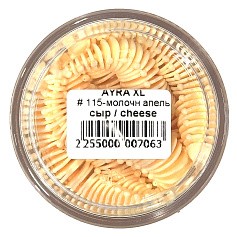 Силиконовая приманка Boroda Baits Ayra XL DC 75 мм 6 шт 115 Молочный Апельсин   AYRXL-115 — цена и наличие в каталоге