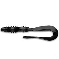 Силиконовая приманка Keitech Mad Wag 7 180 мм 9 шт #001 Black — варианты, разновидности модели