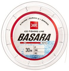 Леска монофильная Lucky John Basara 30 м 0,18 мм Red   LJ4002-018 — цена и наличие в каталоге