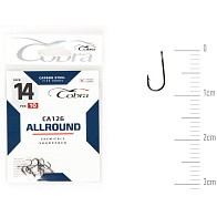 Крючок Одинарный Cobra Allround Viking CA126 №14 10 шт    CA126-014 — варианты, разновидности модели