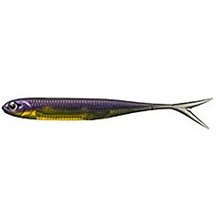Силиконовая приманка Fish Arrow Flash J Split 5 127 мм 4 шт 05-Purple Weenie/Silver   FASP505 — цена и наличие в каталоге