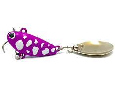 Тейл-спиннер UF Studio Buzzet Bullet 25 25 гр 70 мм Purple Salamander   B25pS — цена и наличие в каталоге