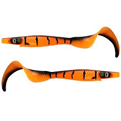 Силиконовая приманка Strike Pro Pig Tail Junior 230 мм 2 шт Tiger Pike   SP-172R#151 — цена и наличие в каталоге
