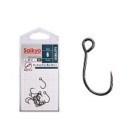 Крючок Одинарный Saikyo SSBL075 In-line Eye Barbless №6 10 шт BN   SSBL075-BN6-10 — варианты, разновидности модели