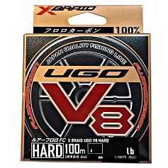 Флюорокарбон YGK X-Braid F-UGO V8 Hard 100 м 0,285 мм  PE #3.0 — цена и наличие в каталоге