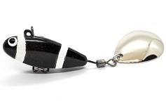 Тейл-спиннер UF Studio Hurricane 32 32 гр 80 мм Zebra   H32Z — цена и наличие в каталоге