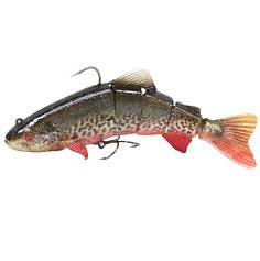 Силиконовая приманка Fox Rage Replicant Realistic Trout Jointed 7 180 мм 1 шт Super Natural Tiger Trout   NRE031 — цена и наличие в каталоге