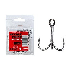 Крючок Тройной Saikyo 1130 №5 50 шт BN   SKIJT1130-05BN-50 — цена и наличие в каталоге