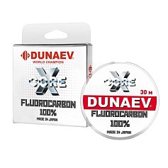Флюорокарбон Dunaev X-Core Fluorocarbon 30 м 0,285 мм — цена и наличие в каталоге