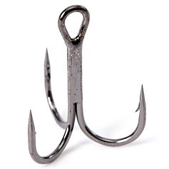 Крючок Тройной Gamakatsu 13NS Treble Hooks Black №6 10 шт    146667-006 — цена и наличие в каталоге