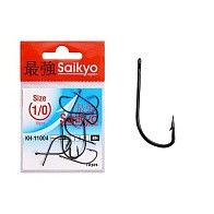 Крючок Одинарный Saikyo KH-11004 Crystal №1/0 10 шт BN   KH-11004BN1/0-10 — варианты, разновидности модели