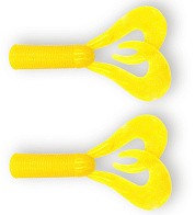 Хвост для бактейла CWC Miuras Mouse Big 200 мм 2 шт Желтый с блестками   JMSDT-15-YELLOW — варианты, разновидности модели