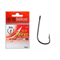 Крючок Одинарный Saikyo KH-10006 Sode Ring №2 10 шт BN   KH-10006BN2-10 — варианты, разновидности модели