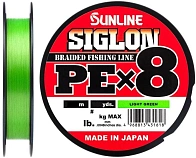 Плетеный шнур Sunline Siglon PE X8 300 м  PE # 8 Light Green 0,483 мм — варианты, разновидности модели