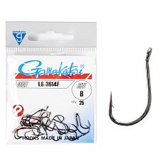 Крючок Одинарный Gamakatsu LS-3614F Hooks Bronze №08 25 шт    146691-008 — цена и наличие в каталоге